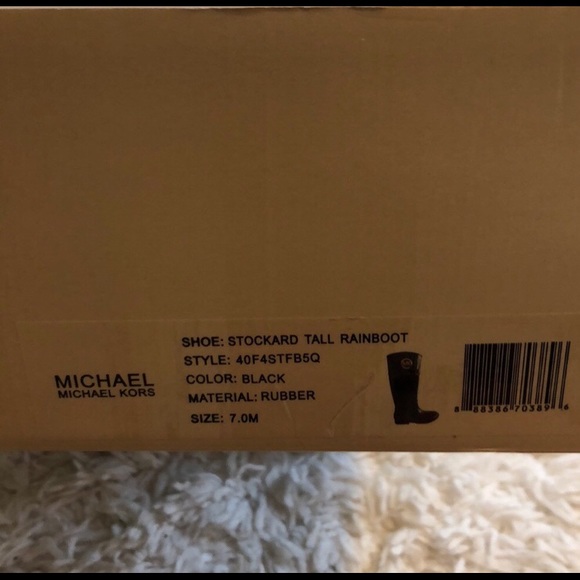 *SALE* Michael Kors Rain Boots Sz7 NIB - Picture 8 of 8